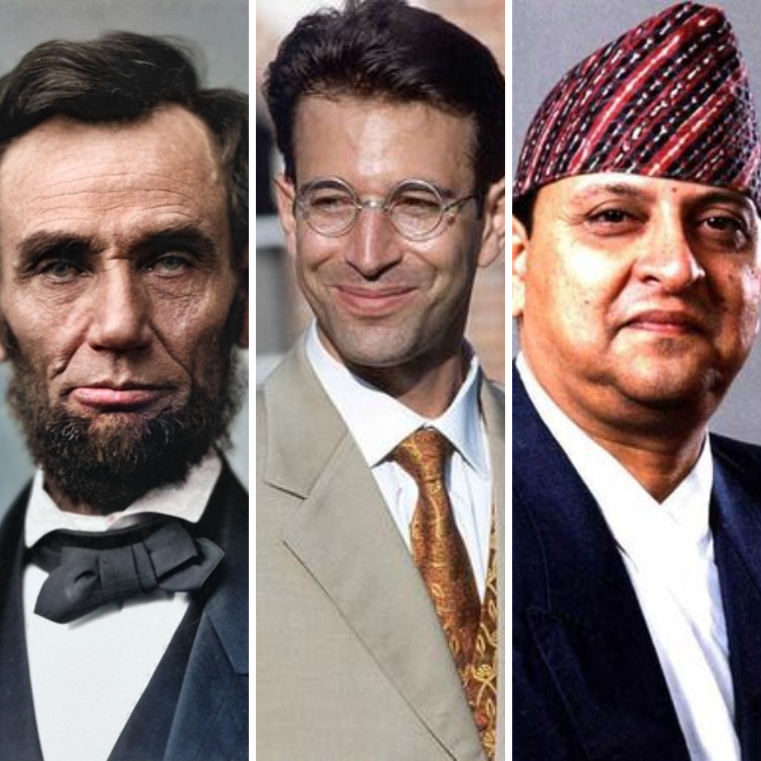 Abraham Lincoln, Daniel Pearl e Gyanendra