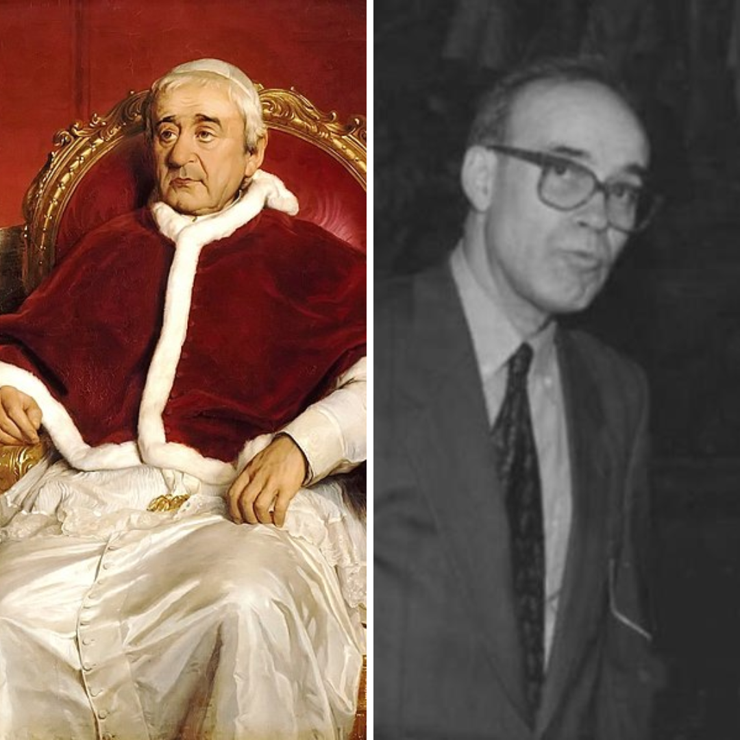 Papa Gregório e Phillipe Binant