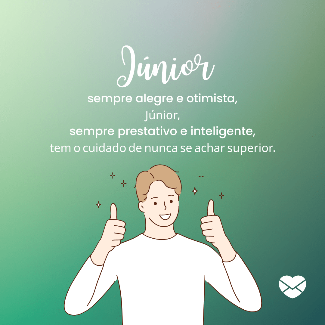 Significado do nome Júnior: origem, frases e mais