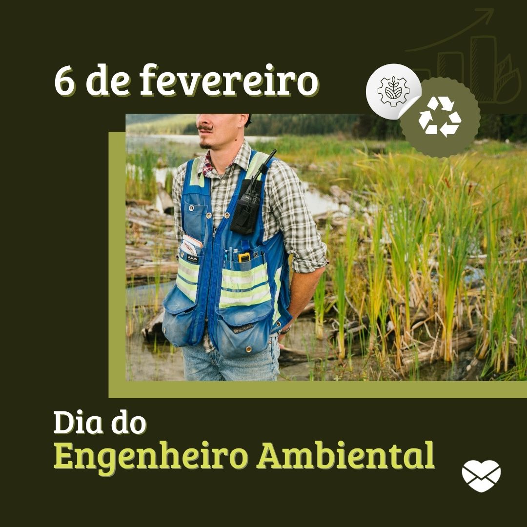 '6 de fevereiro Dia do Engenheiro Ambiental '-6 de fevereiro