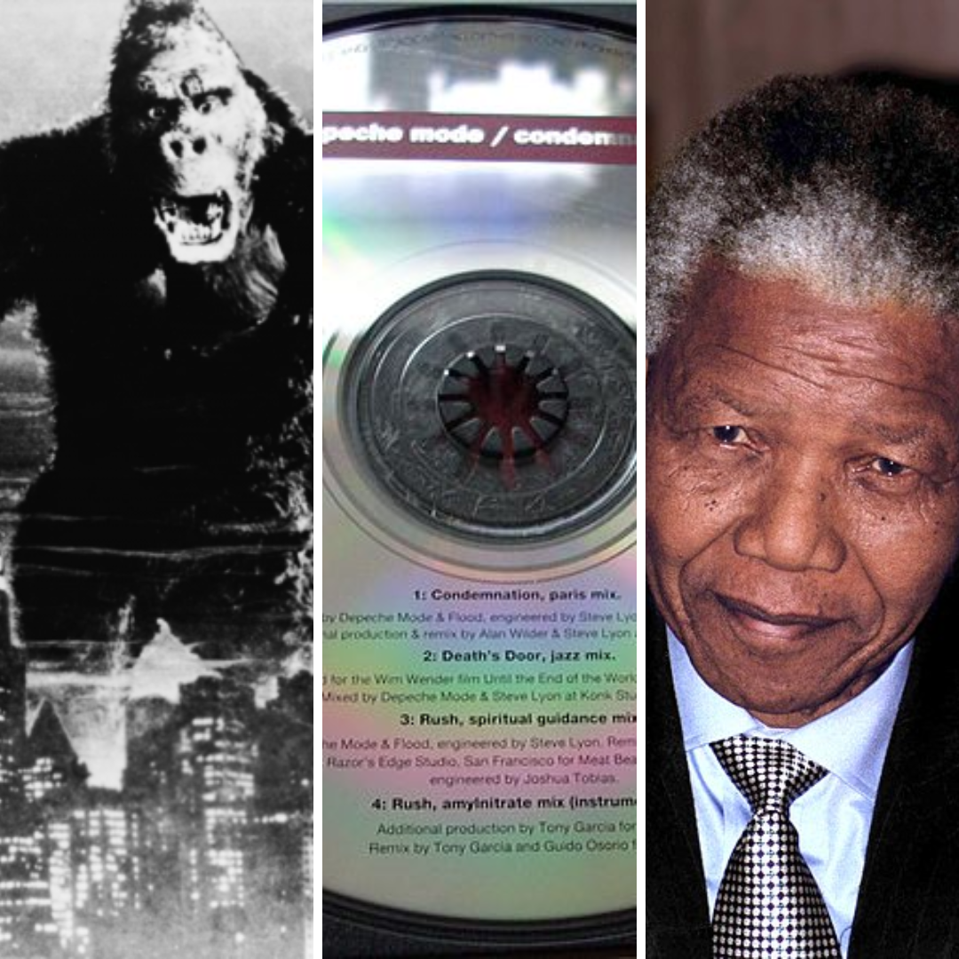 Cena do King Kong (1933), CD e Nelson Mandela