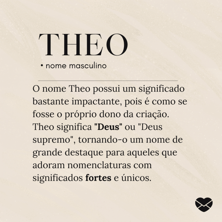 Significado do nome Theo: origem, frases e mais