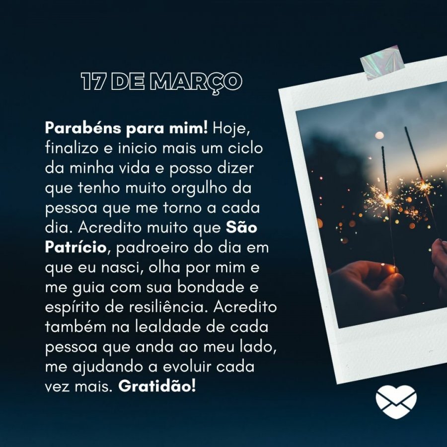 O que se comemora no dia 17 de março? O que se comemora no dia 17 de março?
