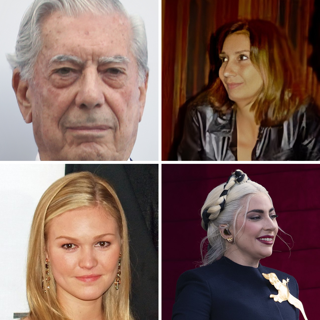 Mario Vargas Llosa, Zizi Possi, Julia Stiles e Lady Gaga