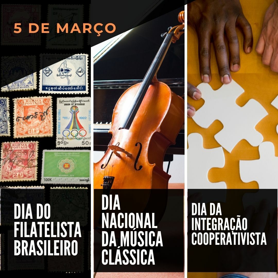 O que se comemora no dia 5 de março?