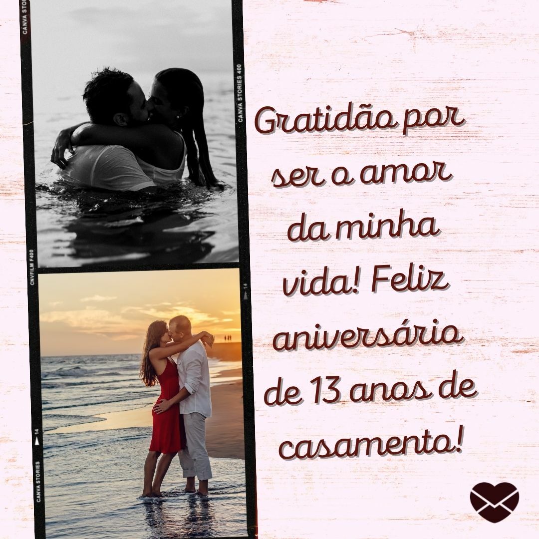 13 anos de casados: mensagens para bodas de linho