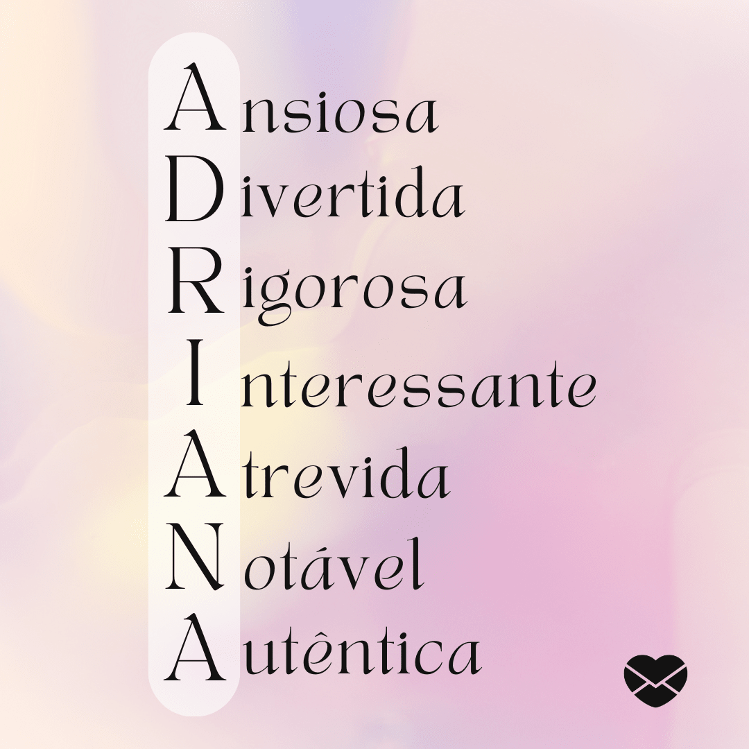 Significado do nome Adriana: origem, frases e mais