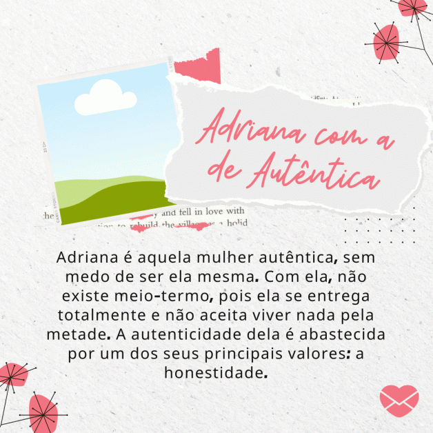 Significado do nome Adriana origem, frases