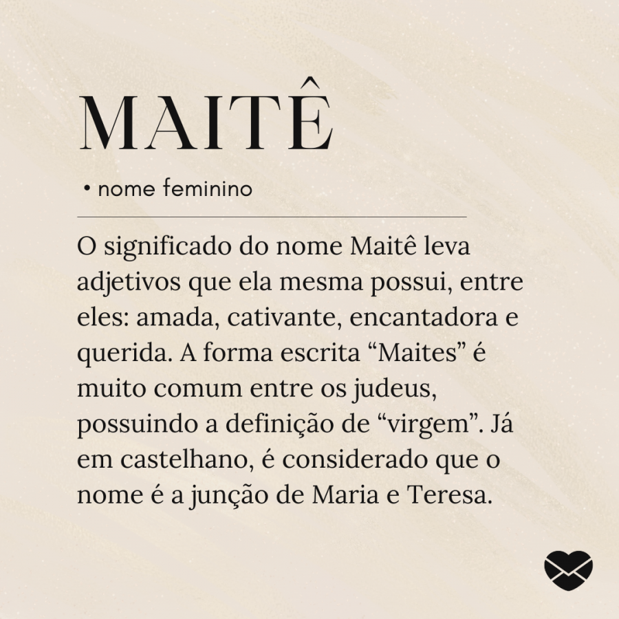 Significado do nome Maitê: origem, frases e mais