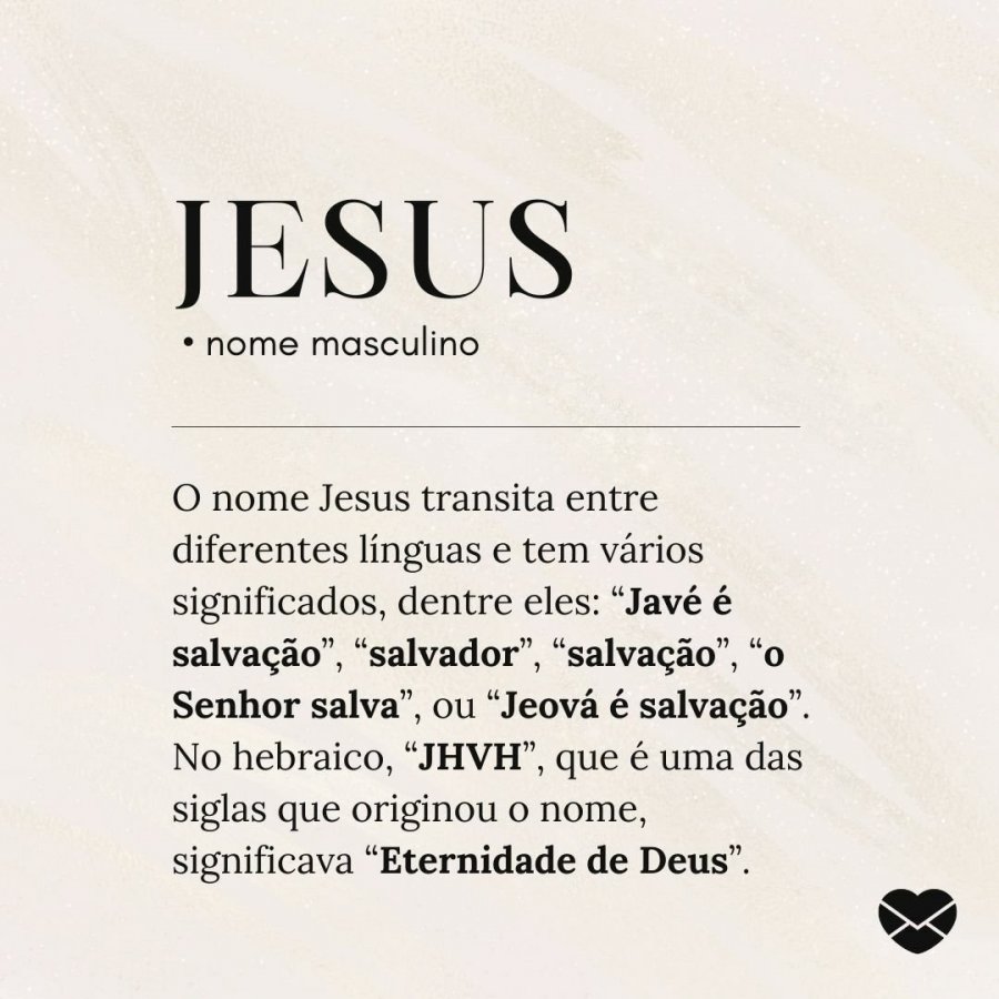 Significado do nome Jesus: origem, frases e mais