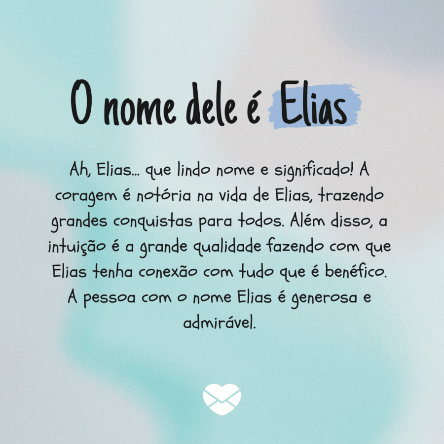 Significado do nome Elias Origem, frases e mais