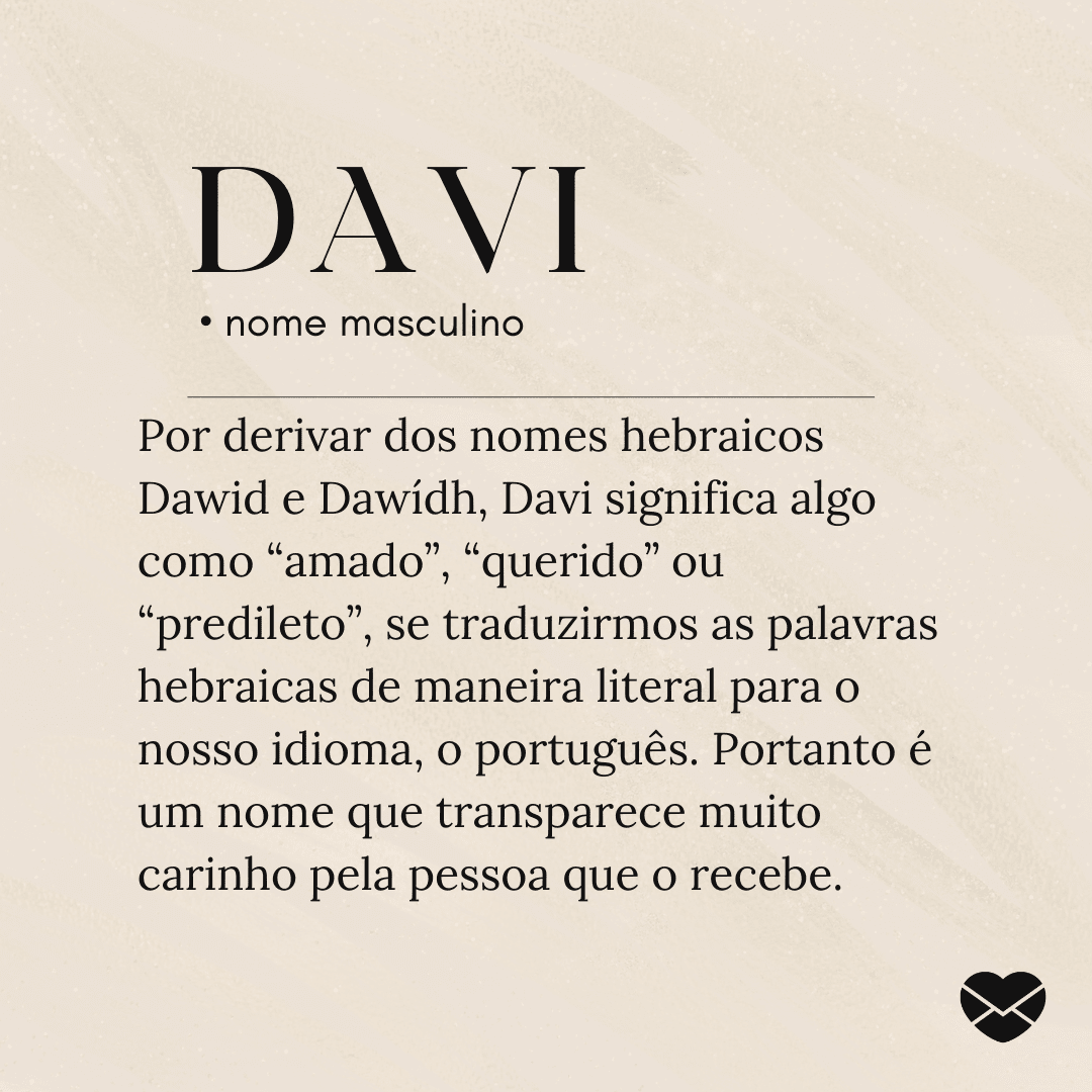 Significado do nome Davi: origem, frases e mais