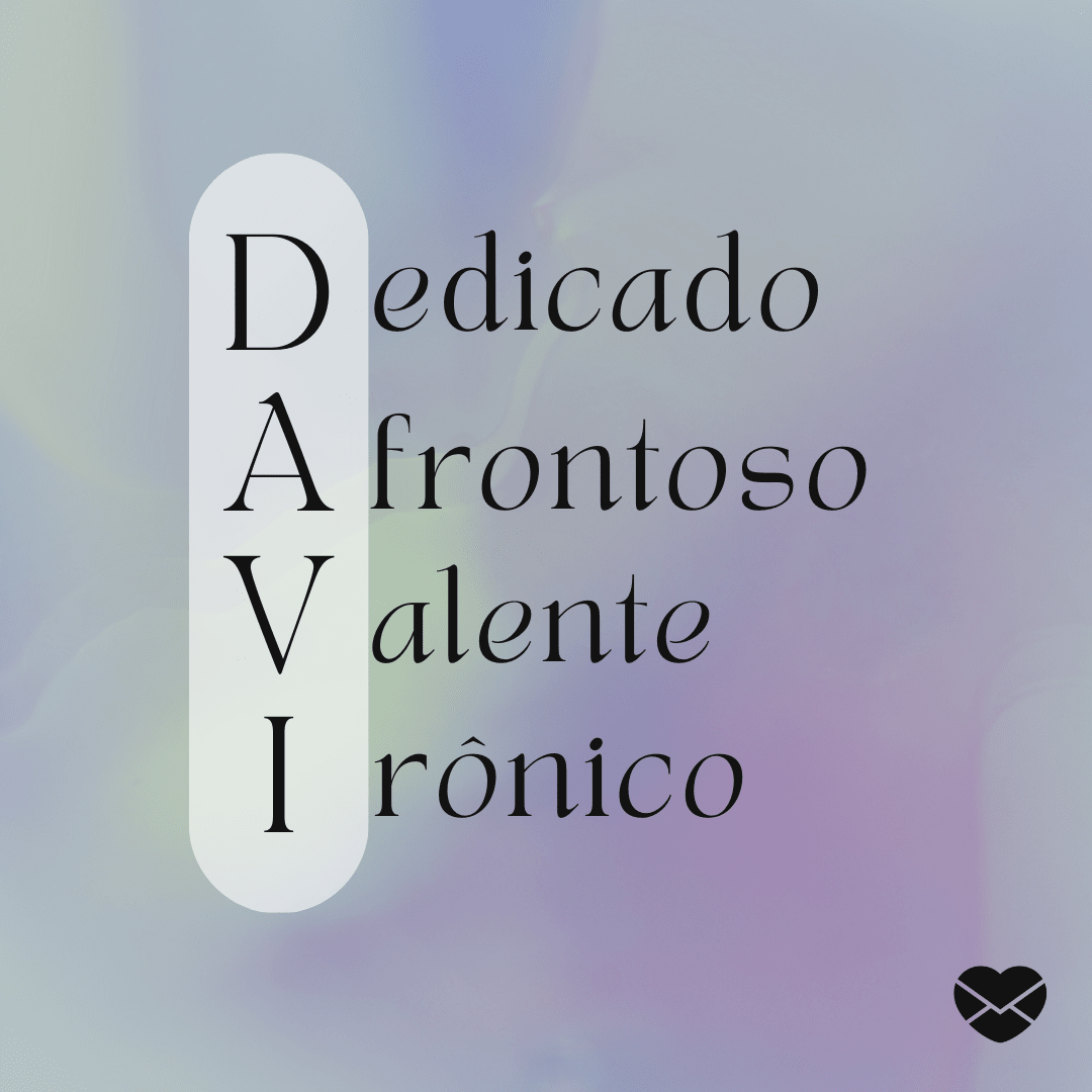 Significado do nome Davi: origem, frases e mais