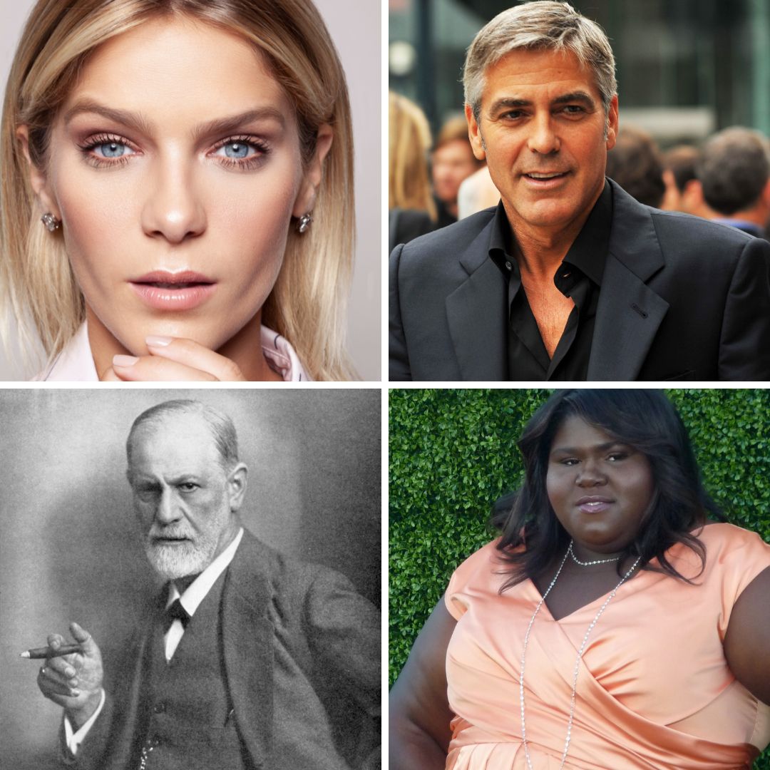 Gride das fotos de Isabella Santoni, George Clooney, Gabourey Sidibe e Sigmund Freud - 6 de maio