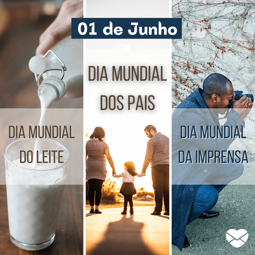 Imagem ilustrativa de comemorações em 1 de Junho