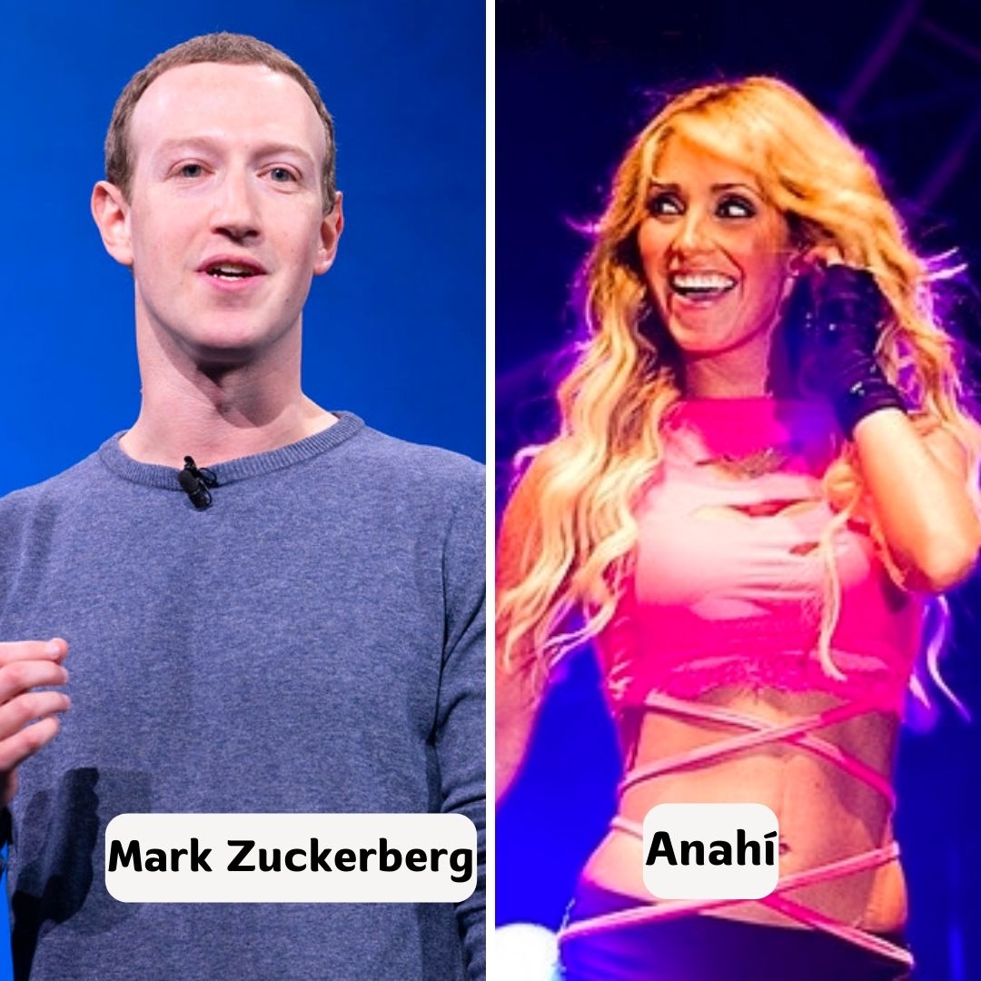 'Mark Zuckerberg, Anahí' - 14 de maio