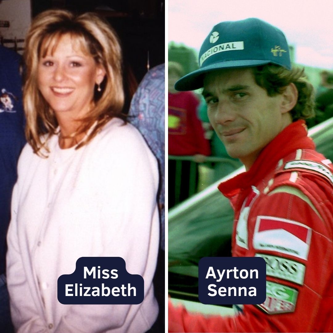 'Miss Elizabeth, Ayrton Senna' - 1 de maio