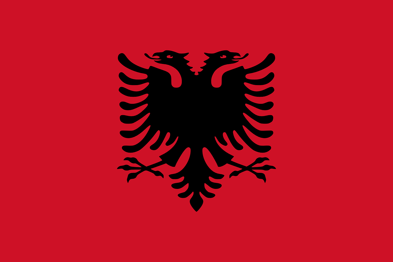 Bandeira da Albânia - Significado das Bandeiras dos Países