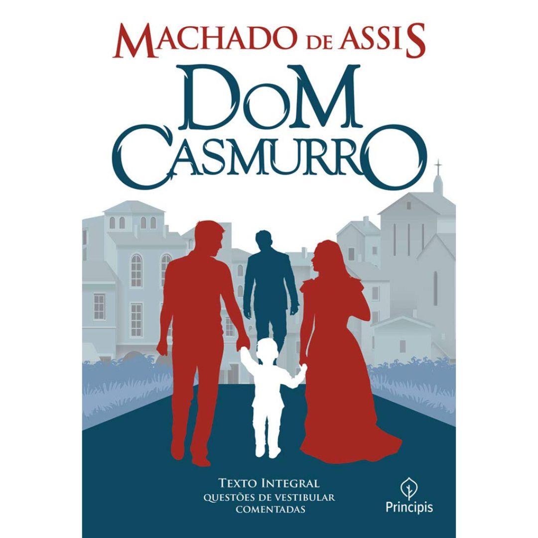 Capa do livro Dom Casmurro, de Machado de Assis.