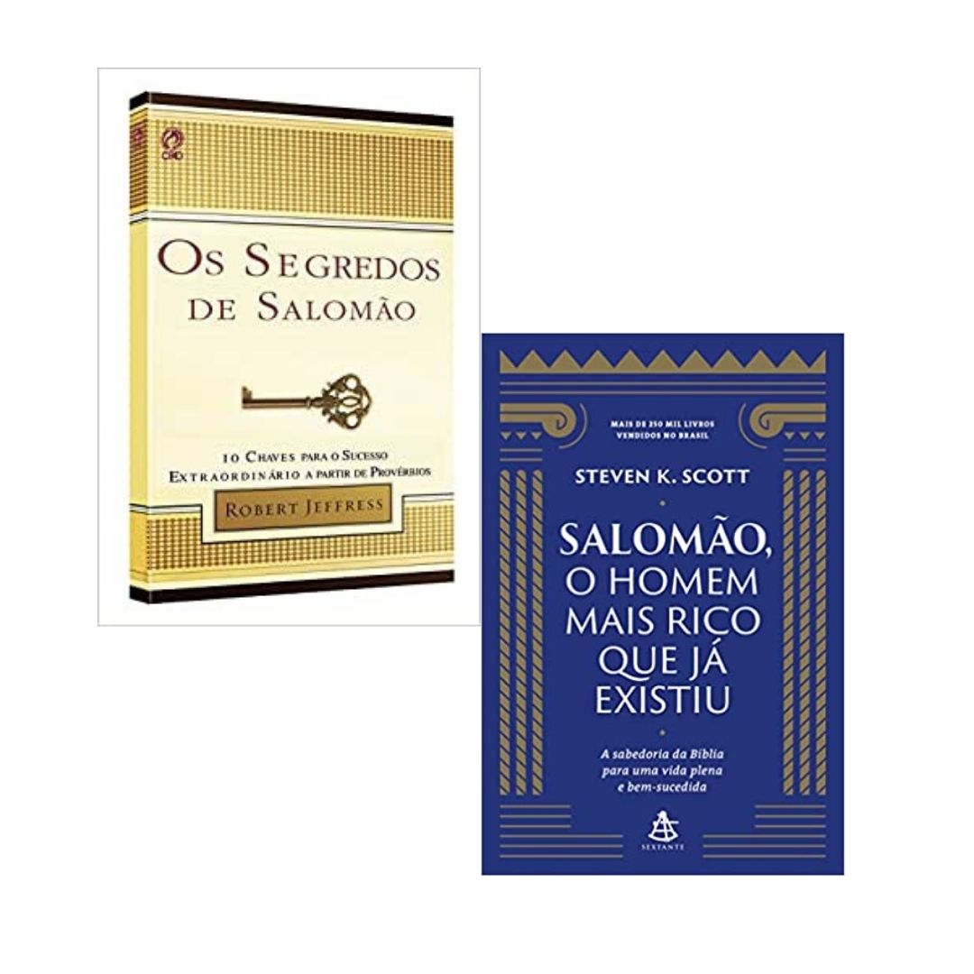 ''Livros Os segredos de Salomão e Salomão, o homem mais rico que já existiu'' - Livro de Provérbios - Bíblia sagrada online