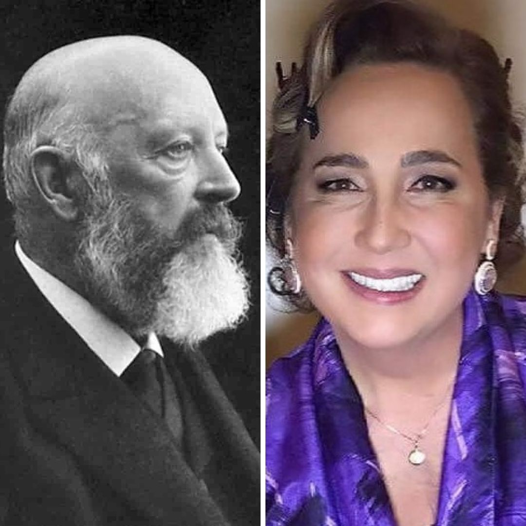 'Adolf von Baeyer e Cláudia Jimenez.' - 20 de agosto