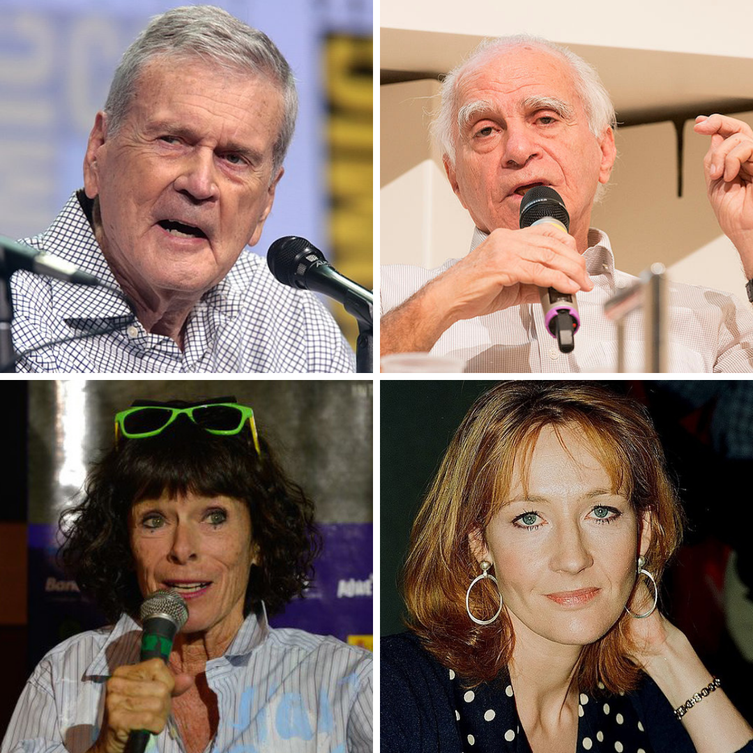 'Don Murray, Ignácio de Loyola Brandão, Geraldine Chaplin e J. K. Rowling.' - 31 de julho