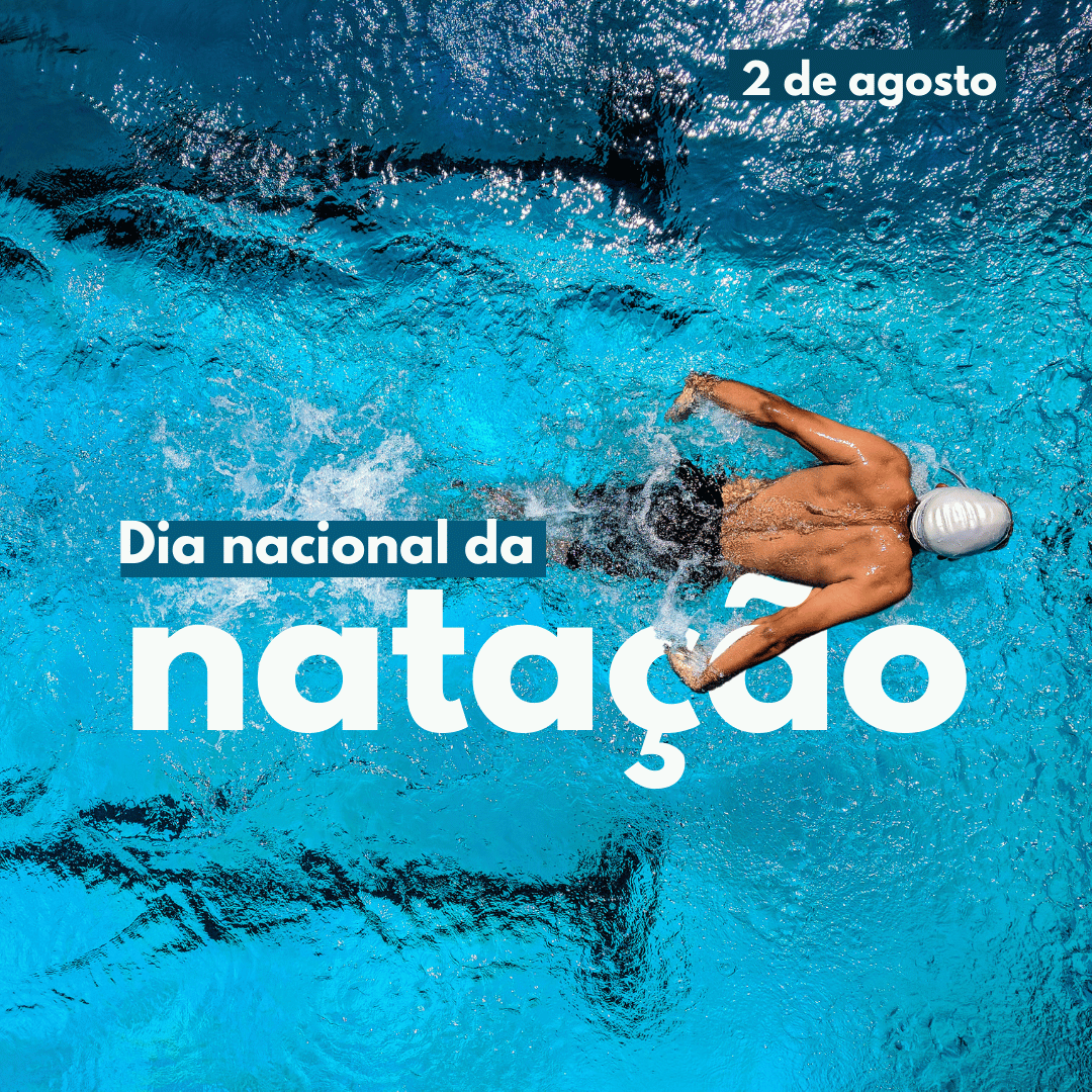 '2 de agosto, dia nacional da natação'