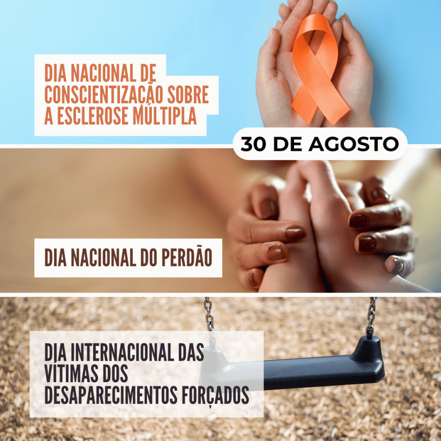 O que se comemora no dia 30 de agosto?