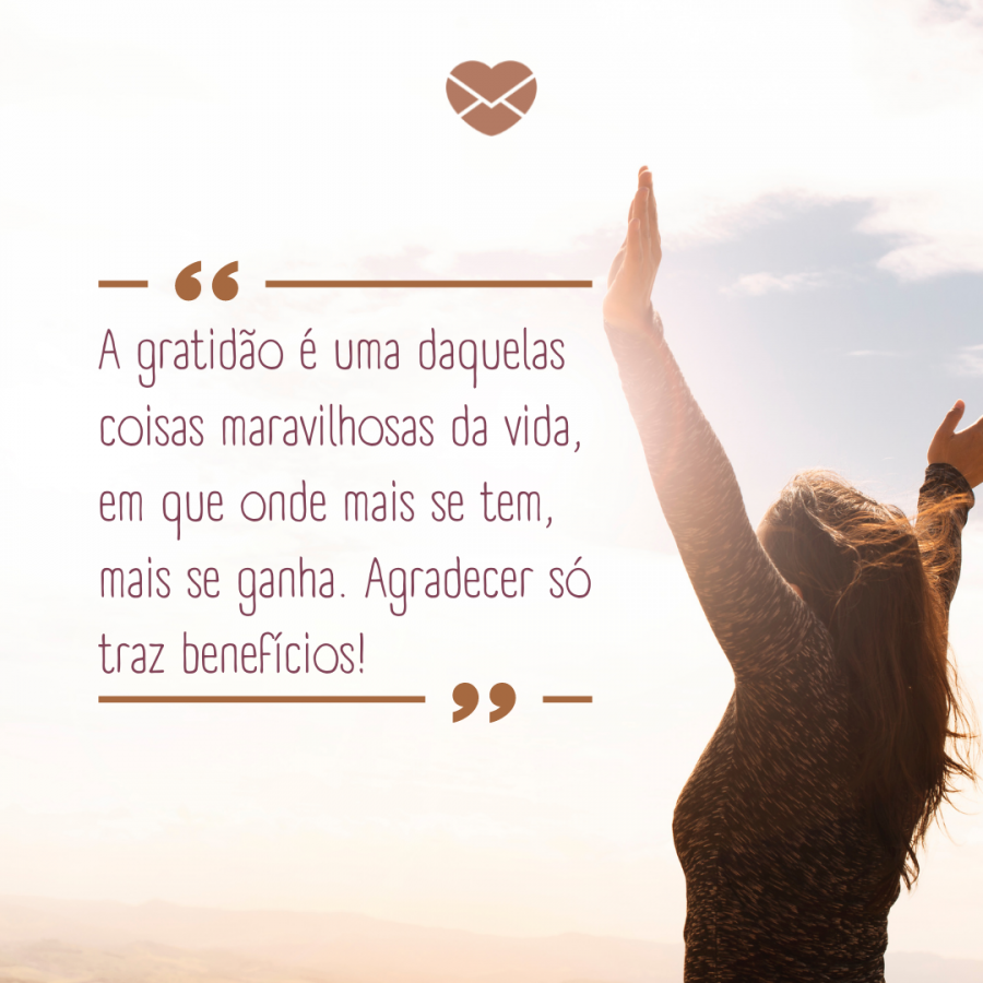 Frases de gratidão para status: espalhe boas vibrações