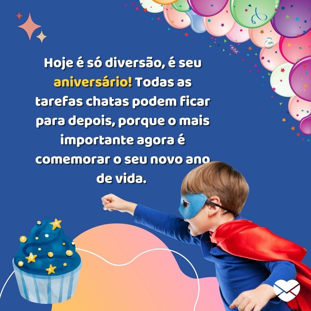 Mensagens de aniversário infantil: parabenize com leveza