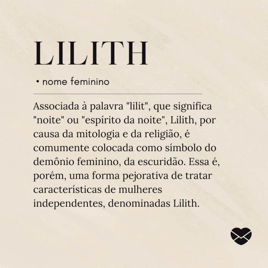 Significado Do Nome Lilith Origem Curiosidades E Mais significado-do-nome-lilith-origem-curiosidades-e-mais