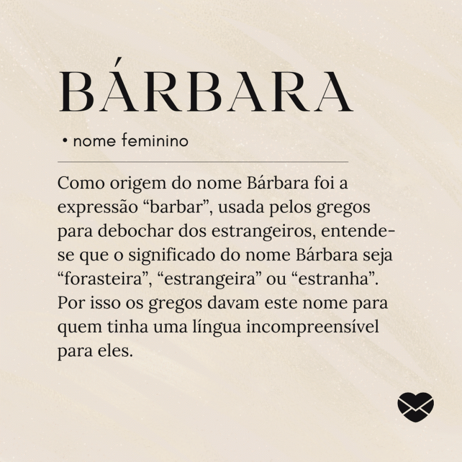 Significado Do Nome Barbara Origens Frases E Mais 4388