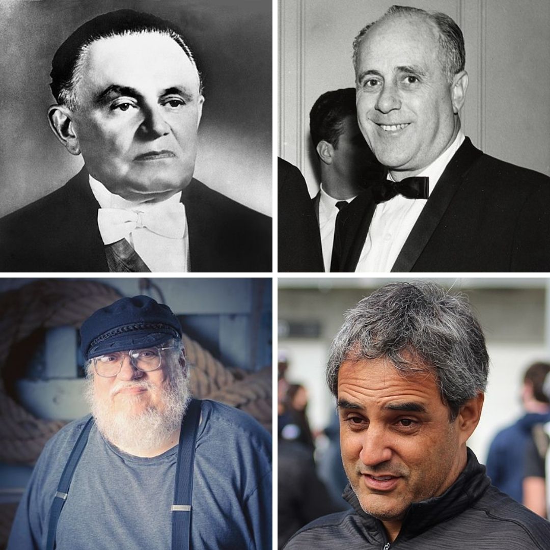 'Humberto Castelo Branco, Red Auerbach, George R. R. Martin  e Juan Pablo Montoya Roldán.' -  20 de setembro
