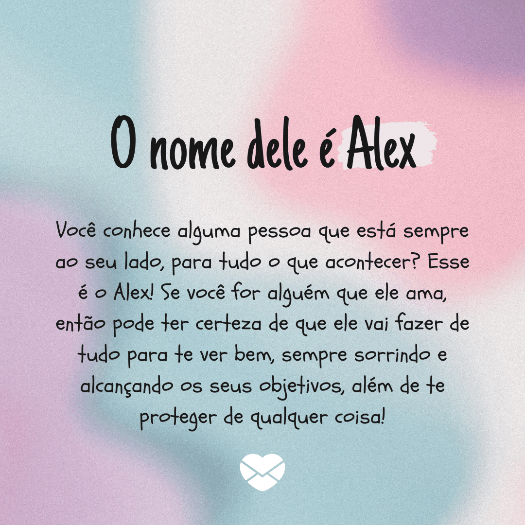 Significado do nome Alex: origem, curiosidades e mais