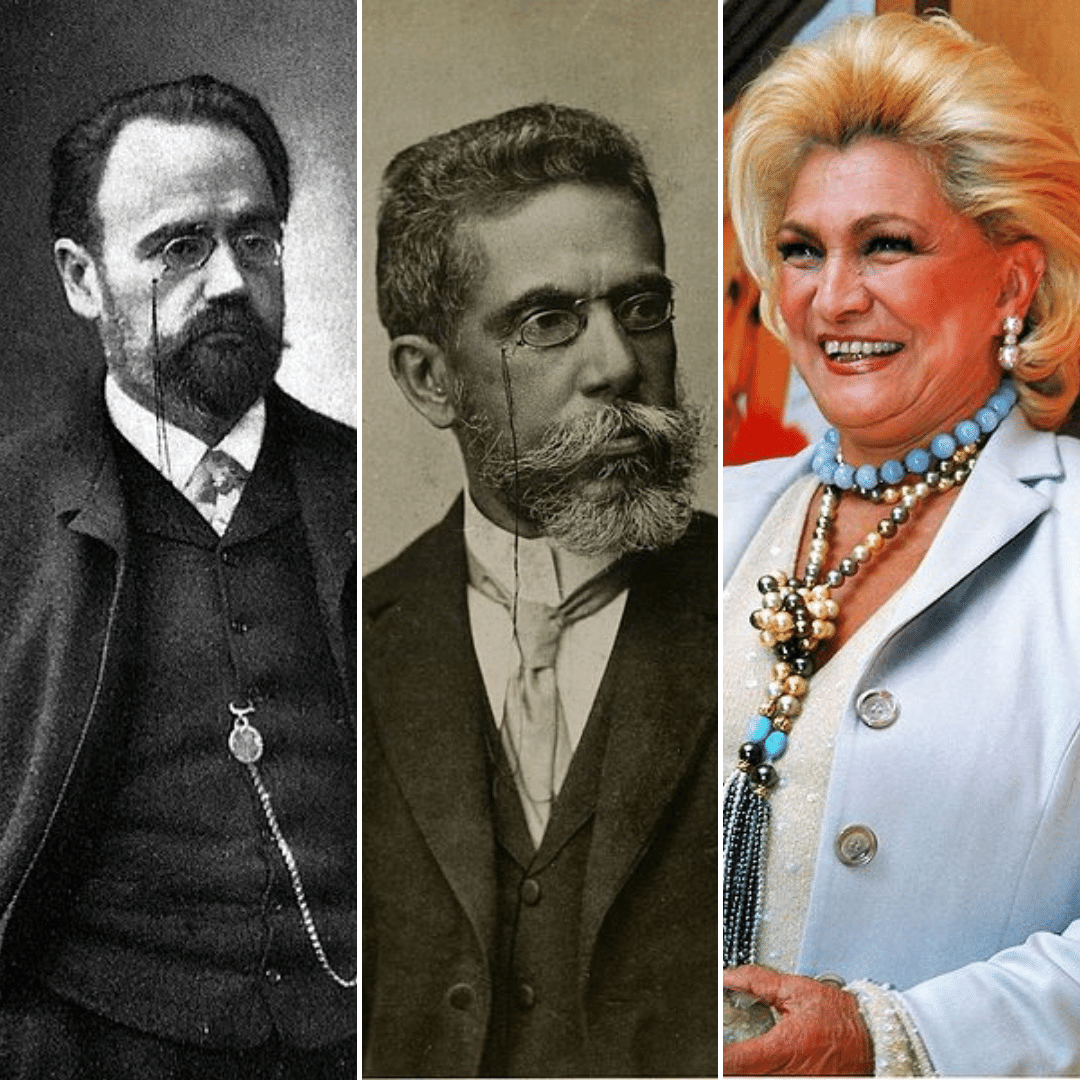'Émile Zola, Machado de Assis e Hebe Camargo.' - 29 de setembro