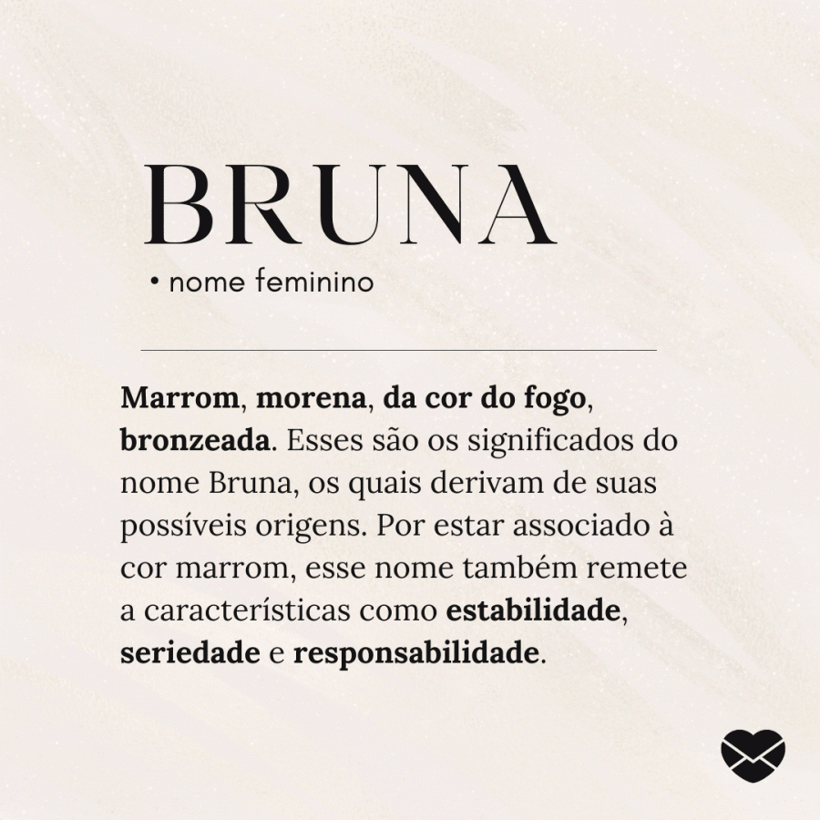 Significado do nome Bruna: origem, curiosidades e mais