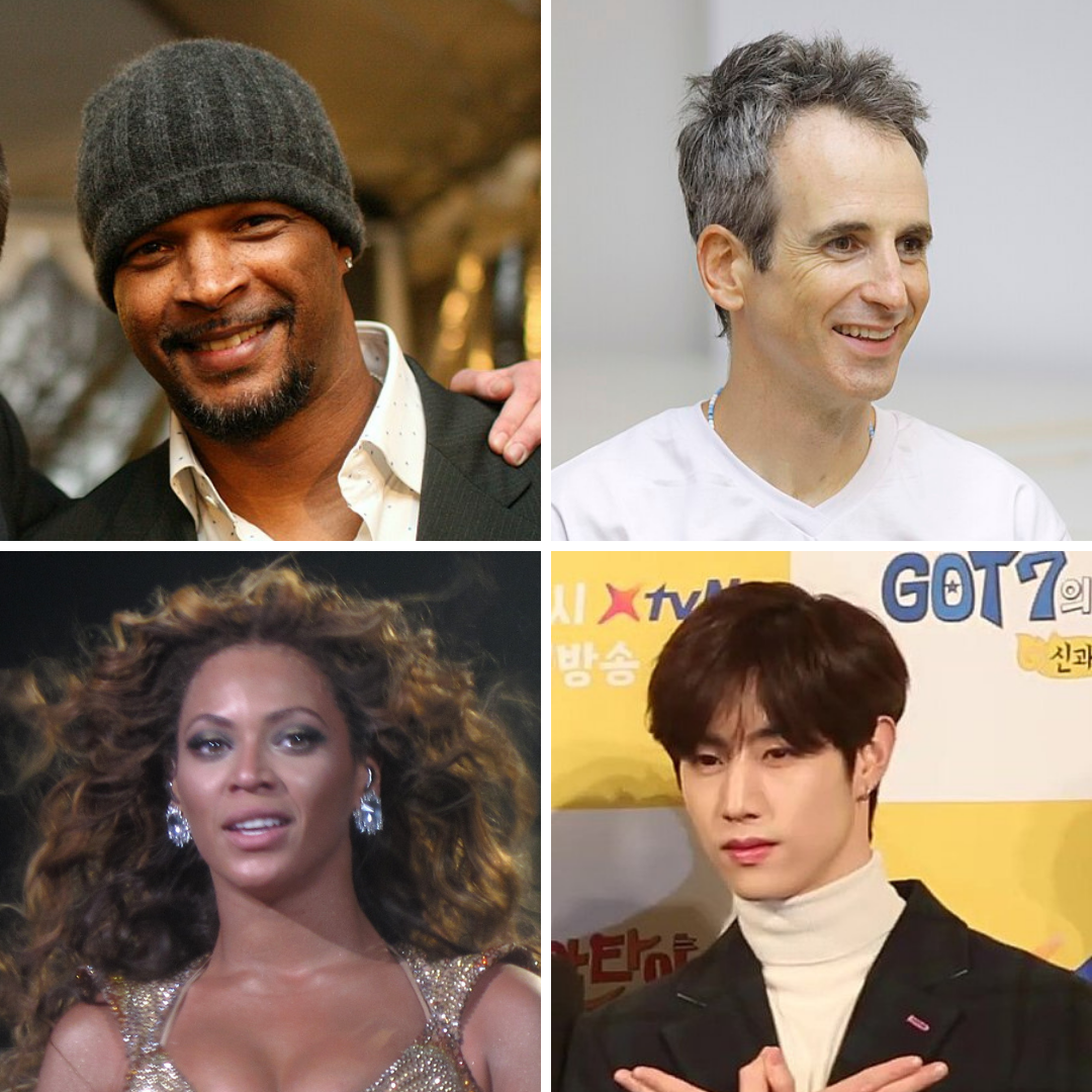 'Damon Wayans, Daniel Warren, Beyoncé Knowles e Mark Tuan.' - 4 de setembro