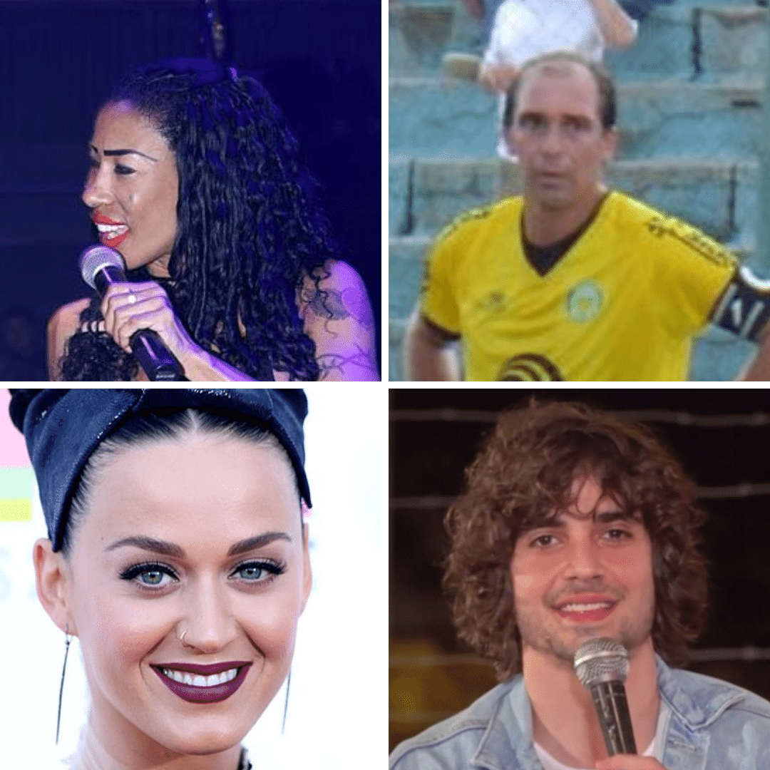 'Inês Brasil, Paulo Baier, Katy Perry e Fiuk.' -  25 de outubro