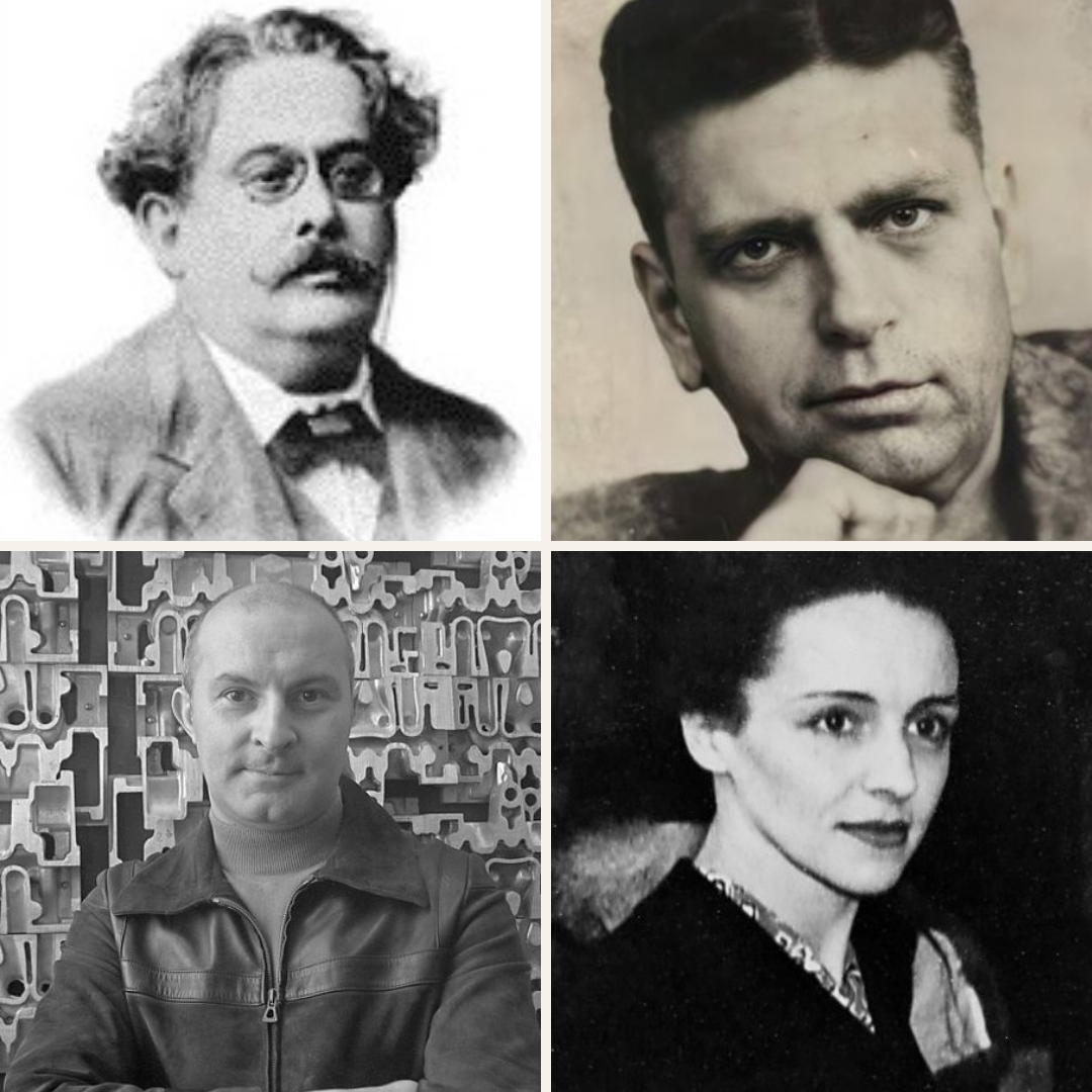 ' Artur de Azevedo,  Oswald de Andrade, Arman e Ève Curie.' -  22 de outubro