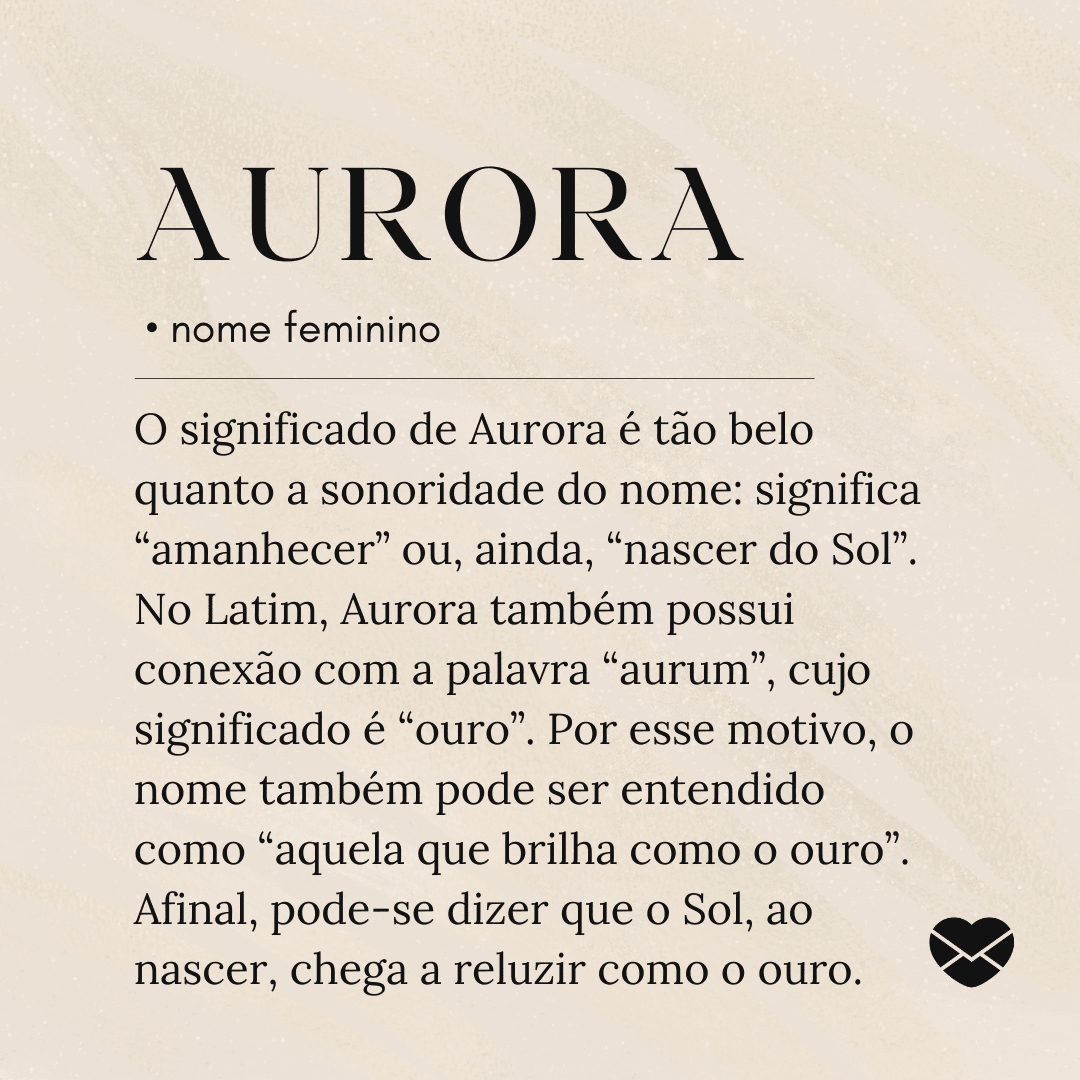 Significado do nome Aurora: Origem, curiosidades e mais