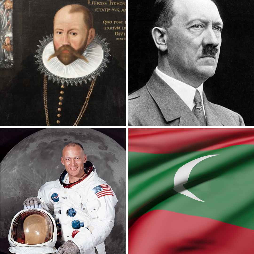 Tycho Brahe , Hitler, Buzz e Maldivas.
