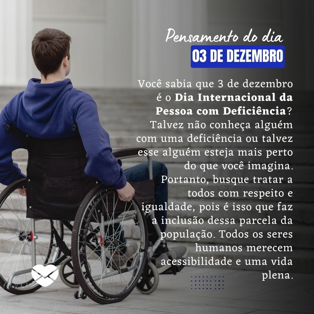 O que se comemora no dia 3 de dezembro?
