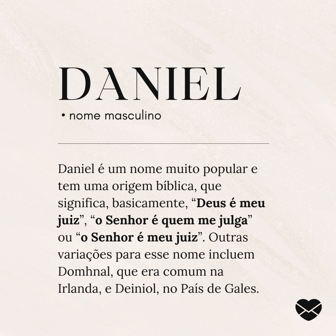 Significado do nome Daniel: origem, curiosidades e mais