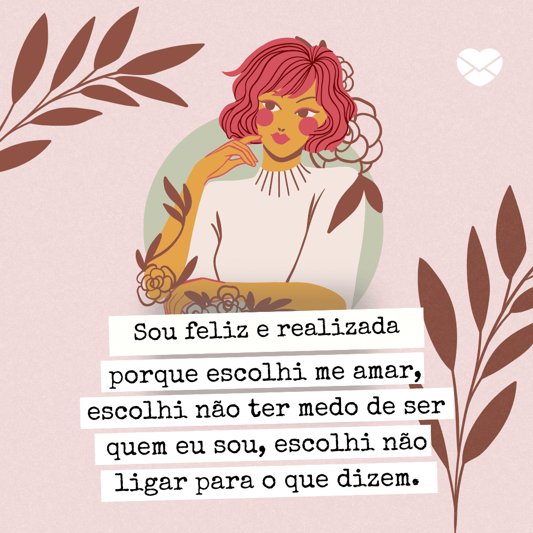 Frases de autoestima feminina: abrace sua força hoje