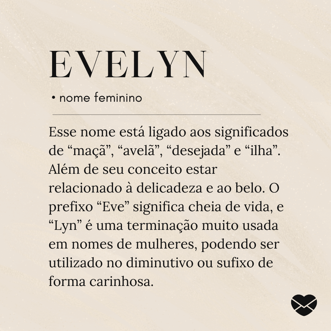Significado do nome Evelyn: origem, curiosidades e mais