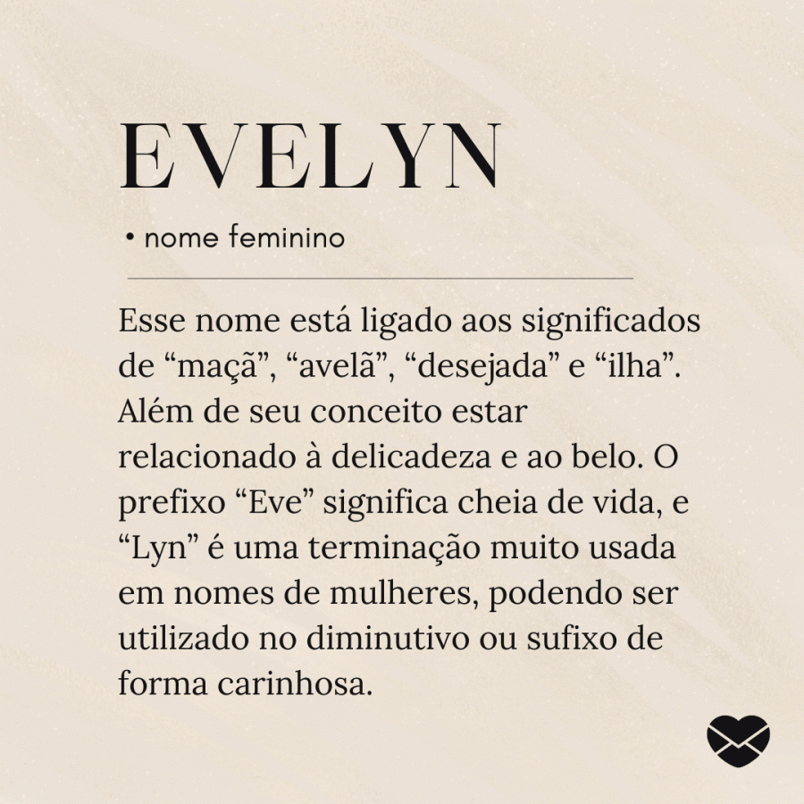 Significado do nome Evelyn: origem, curiosidades e mais