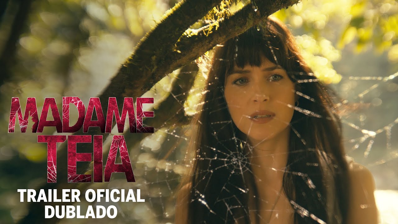 Thumbnail do trailer oficial de 'Madame Teia'.