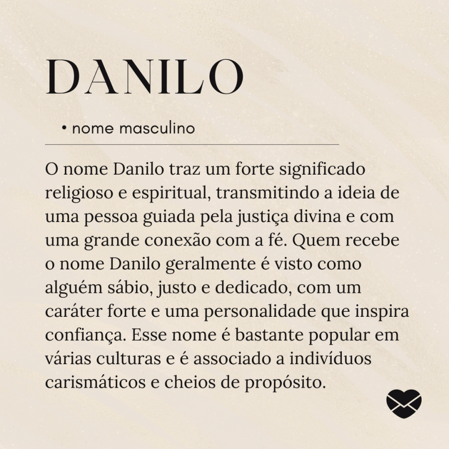 Danielo Significado do nome Danilo: origem, curiosidades e mais!