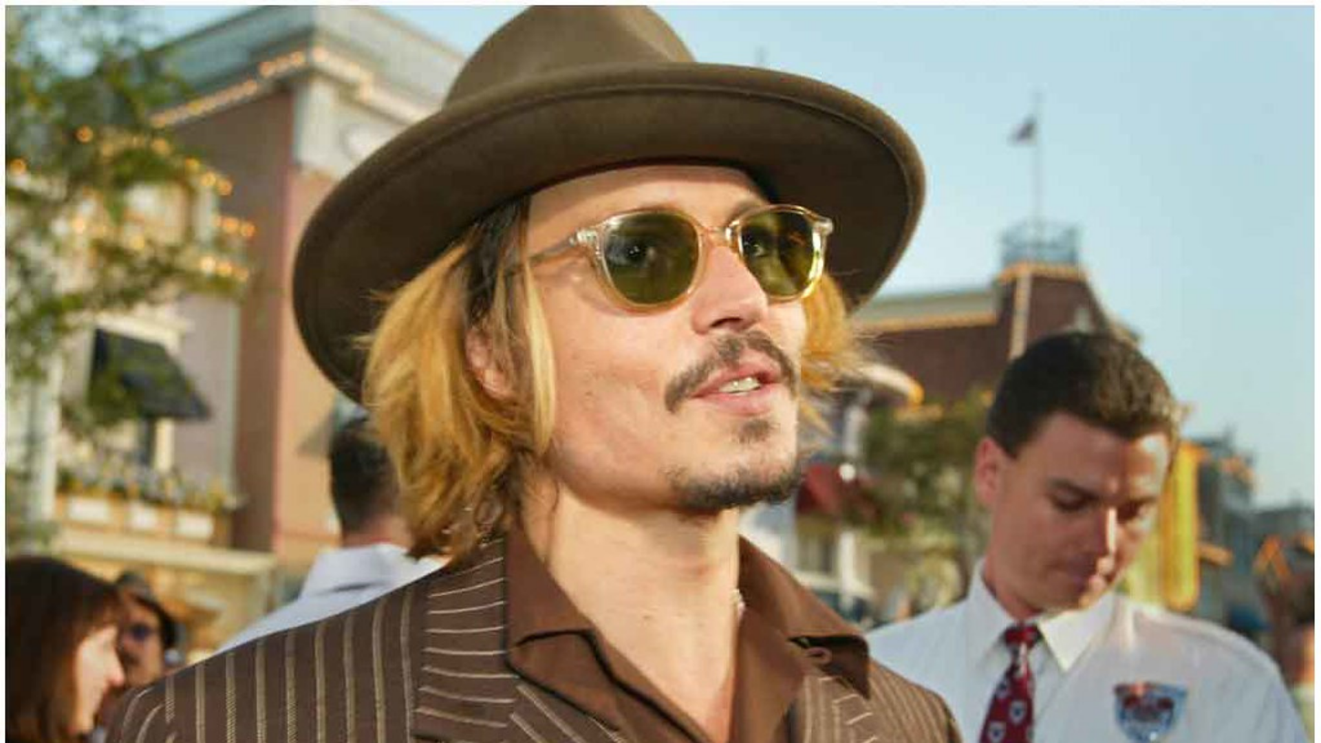 Imagem do ator Johnny Depp
