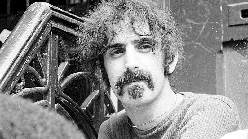 Foto preto e branca de Zappa